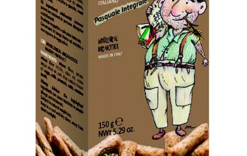 Włoskie razowe ciasteczka do wina i mocnych trunków 150 g, Lecci della Torre