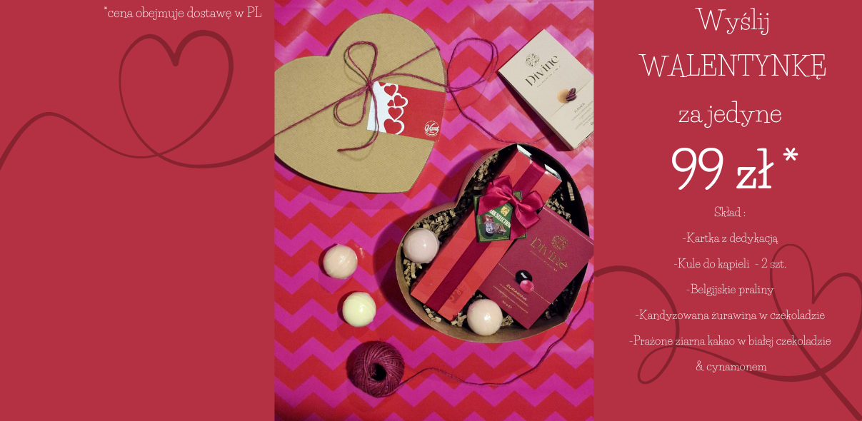 Wyślij Walentynkę za 99 zł - kliknij na baner i sprawdź !