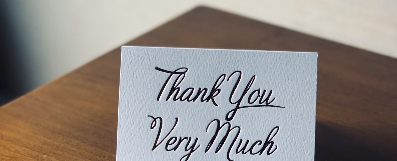 Jak napisać podziękowania za prezent?