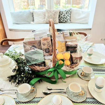 kosz wielkanocny alleluja